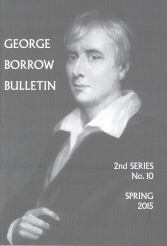 Cover of the current George Borrow Bulletin
