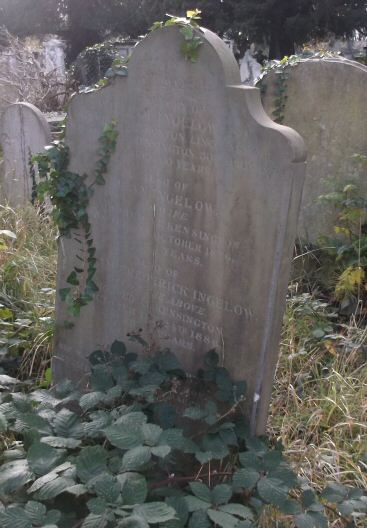 Grave of Jean Ingelow in Brompton Cemetery