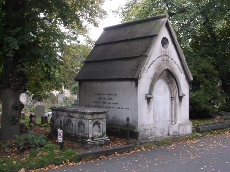Grave of John Mallet in Brompton Cemetery