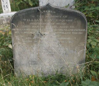 Grave of William Day etc. in Brompton Cemetery